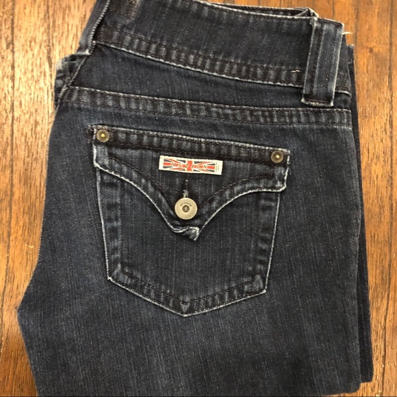 Hudson Double Button Flare Jeans - Picture 7 of 16
